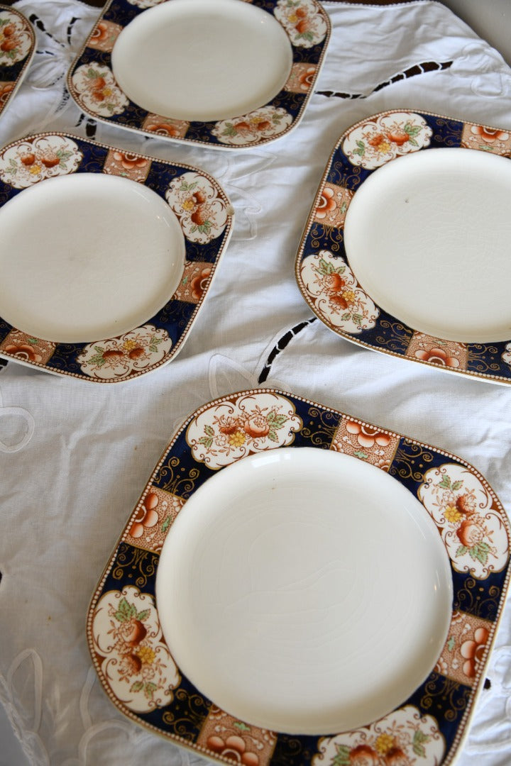 Royal Castle Wood and Sons Imari Plates