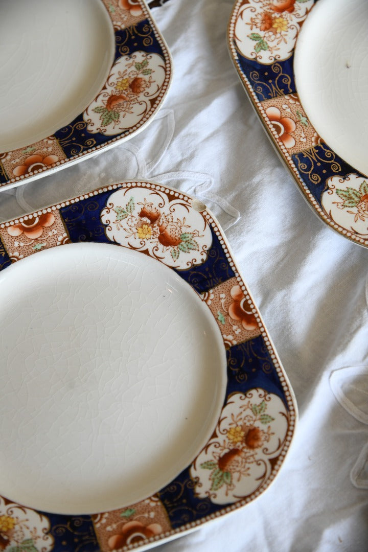 Royal Castle Wood and Sons Imari Plates