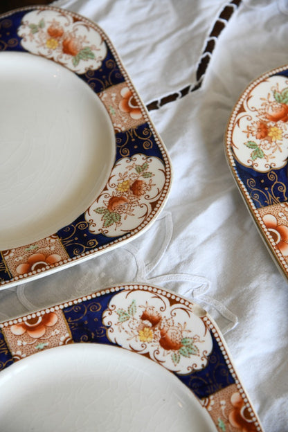 Royal Castle Wood and Sons Imari Plates