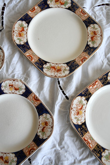 Royal Castle Wood and Sons Imari Plates