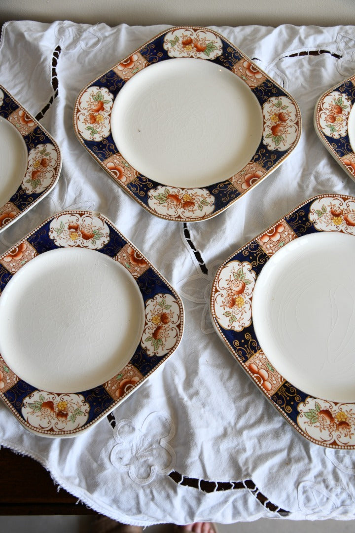 Royal Castle Wood and Sons Imari Plates