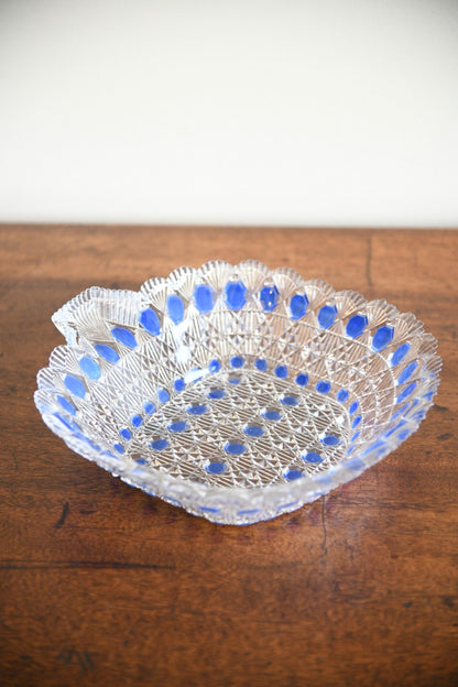 Hobnail Glass Dish