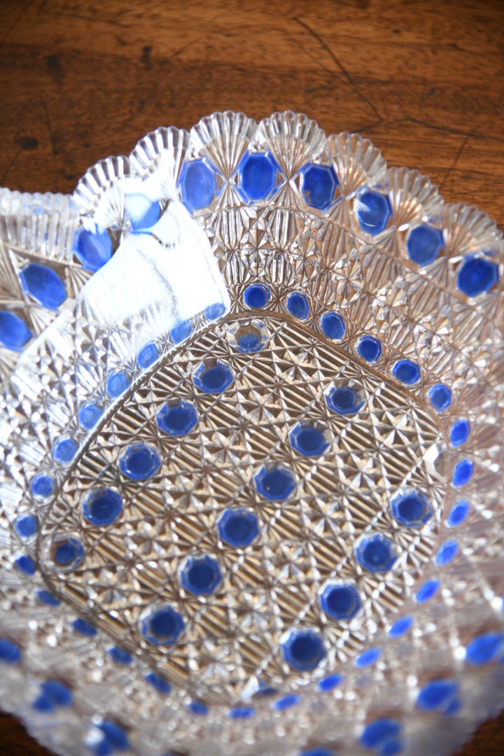 Hobnail Glass Dish