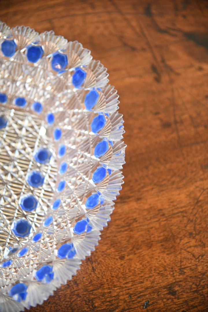 Hobnail Glass Dish