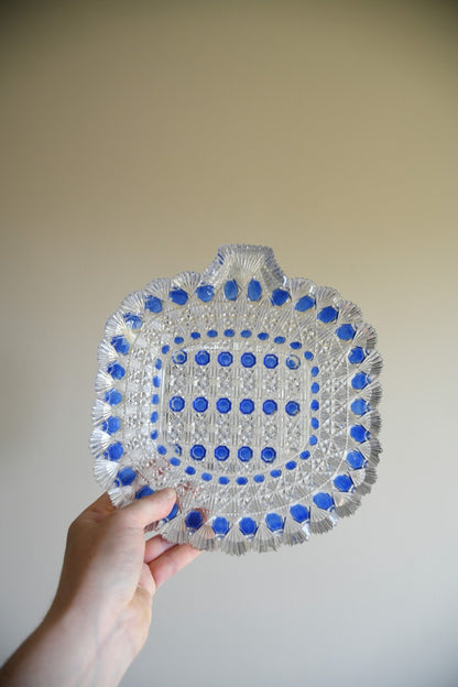 Hobnail Glass Dish