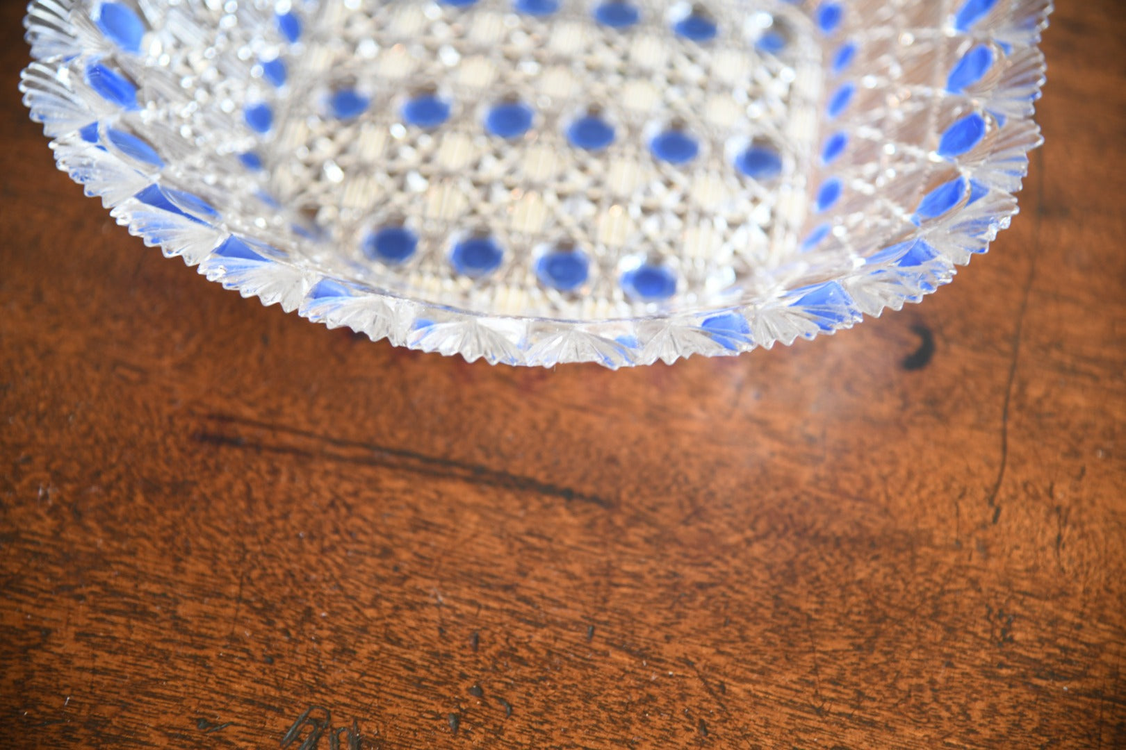 Hobnail Glass Dish