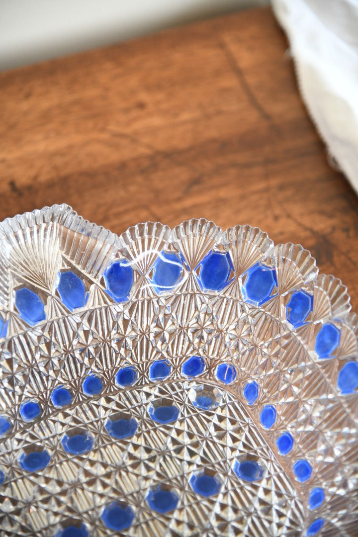 Hobnail Glass Dish