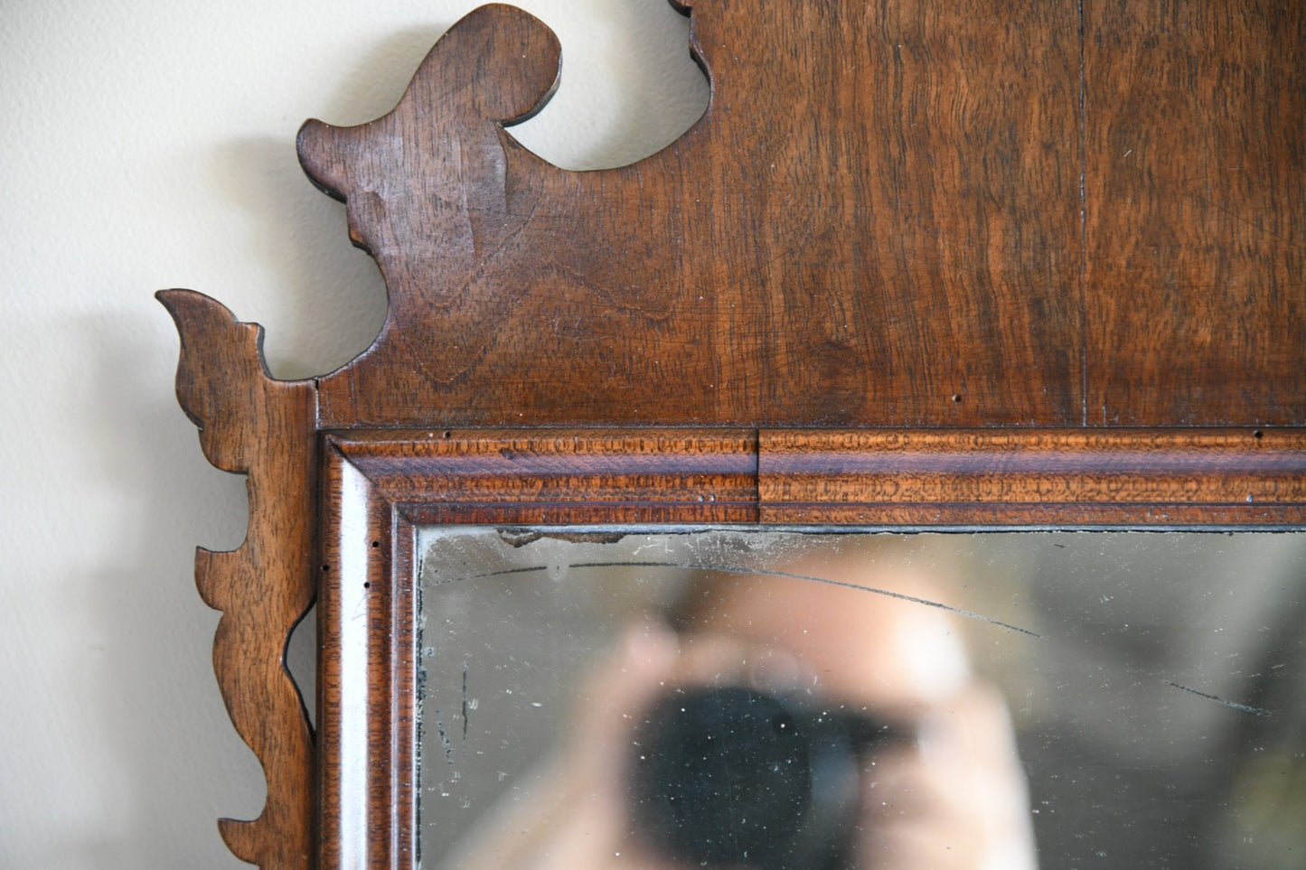 Georgian Style Mahogany Mirror