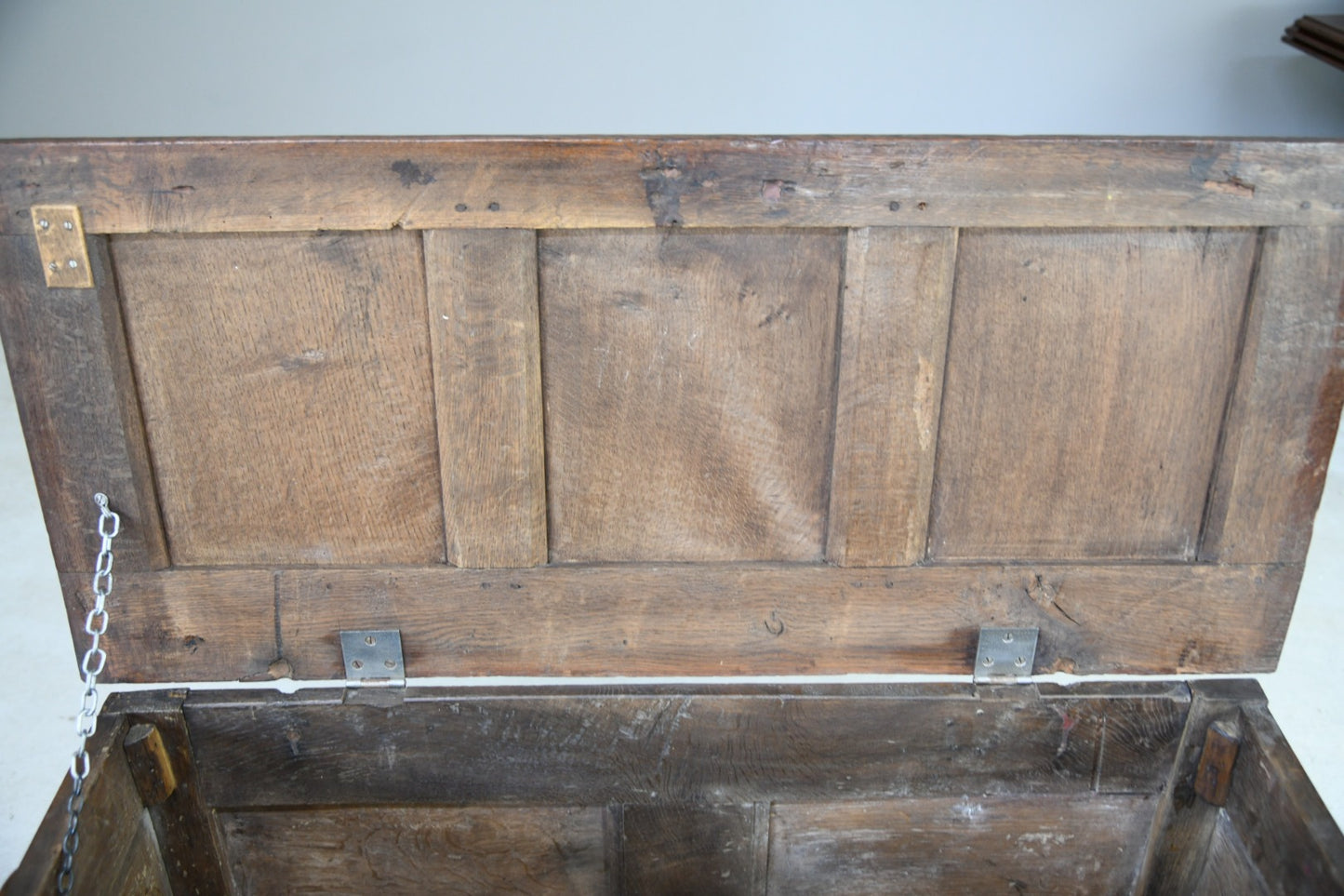 Antique 18th Century Oak Coffer