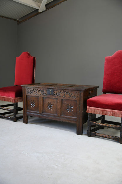 Antique 18th Century Oak Coffer