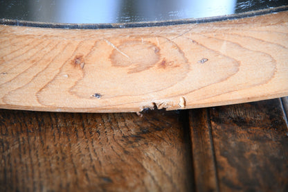 Large Oval Pine Mirror