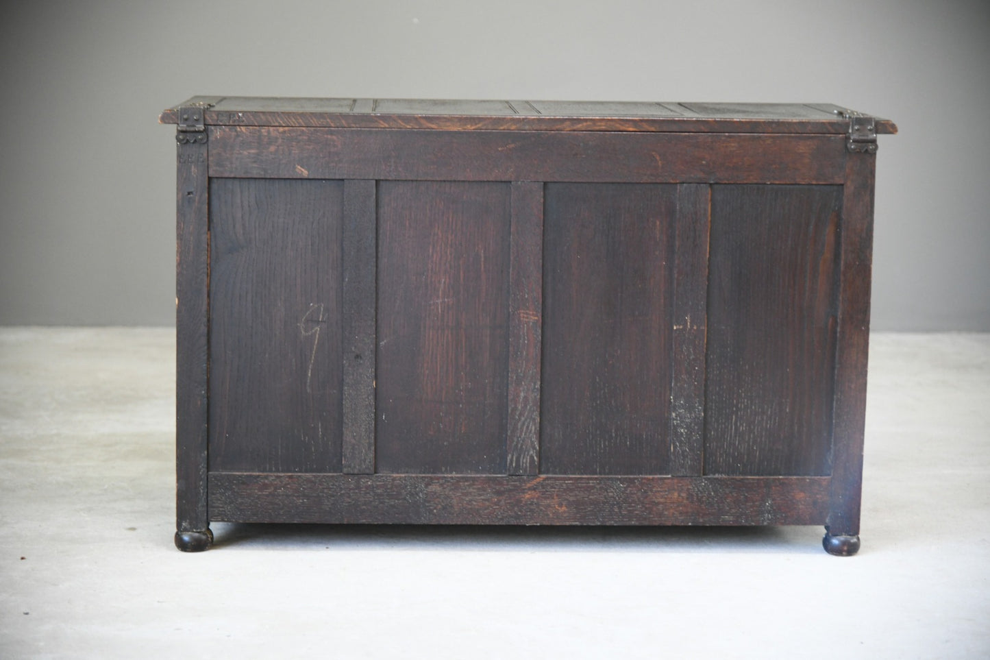 Carved Oak Coffer Chest Blanket Box