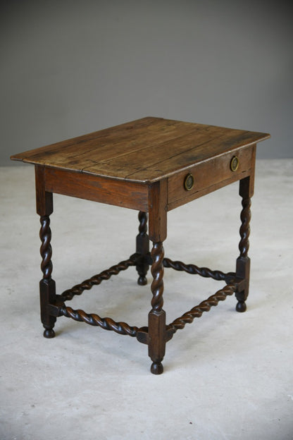 Antique Oak Side Table