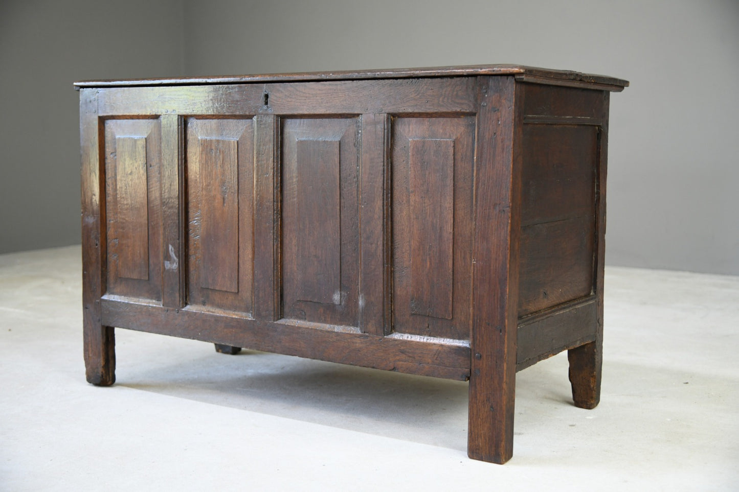 Antique English Oak Coffer