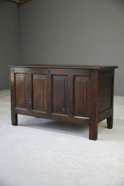 Antique English Oak Coffer