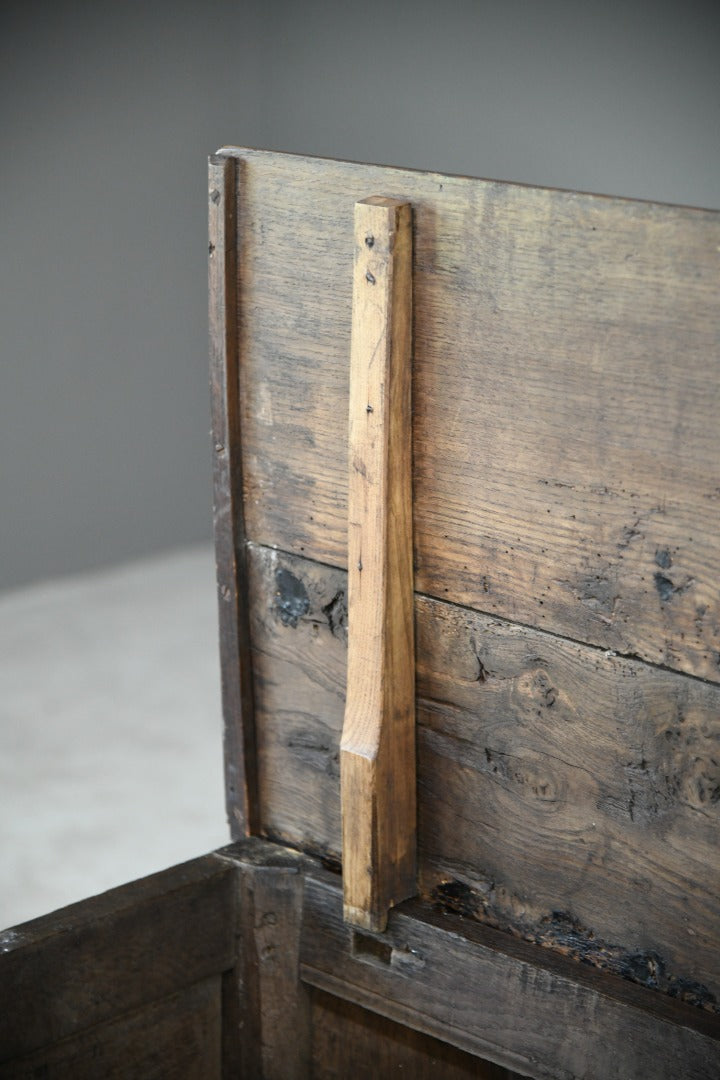 Antique English Oak Coffer