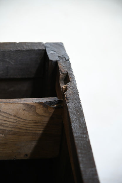 Antique English Oak Coffer