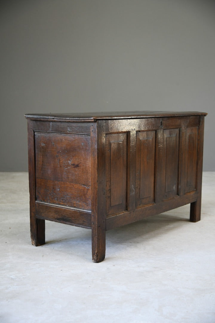 Antique English Oak Coffer