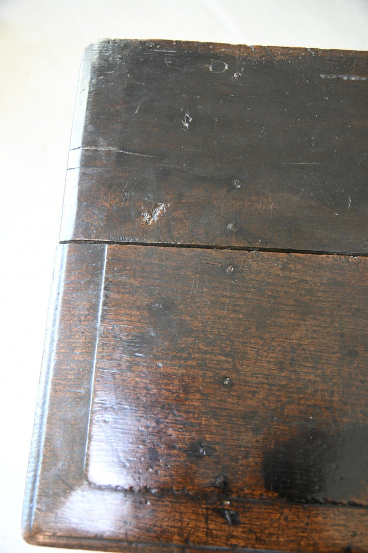 Antique English Oak Coffer