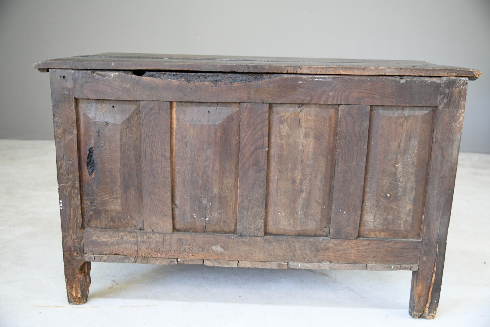 Antique English Oak Coffer