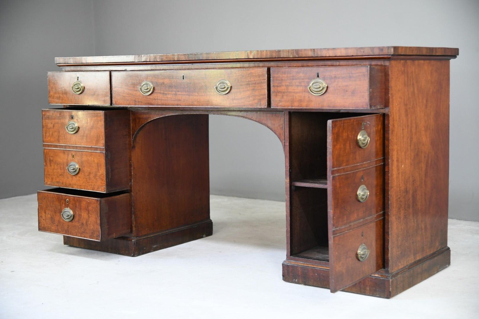 Large Antique Mahogany Sideboard