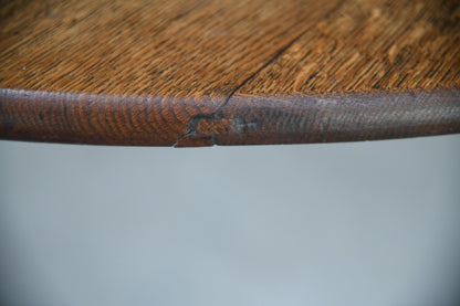 Georgian Oval Oak Gate Leg Table