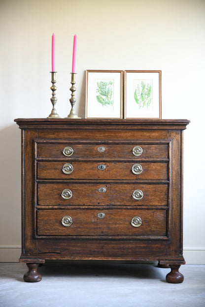 Rustic Oak Chest of Drawers