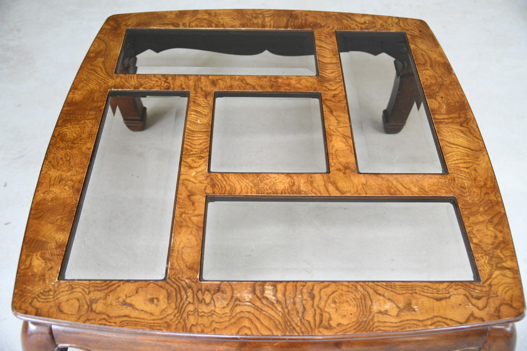 Large Square Eastern Style Coffee Table