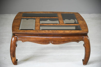 Large Square Eastern Style Coffee Table