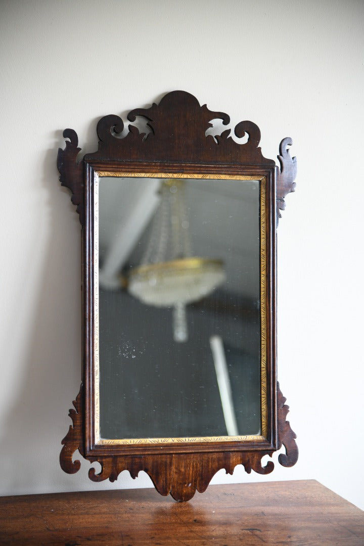 Georgian Style Mahogany Mirror