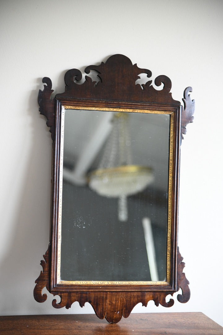 Georgian Style Mahogany Mirror