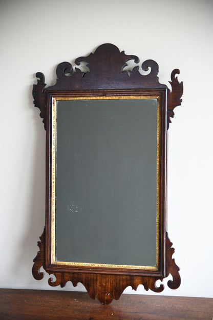 Georgian Style Mahogany Mirror