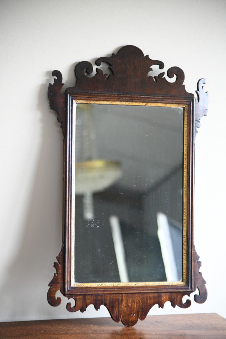 Georgian Style Mahogany Mirror