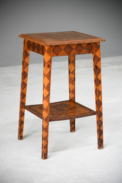 Poker Work Pine Occasional Table