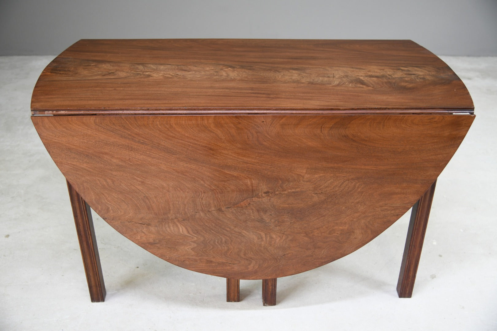 Solid Mahogany Drop Leaf Table