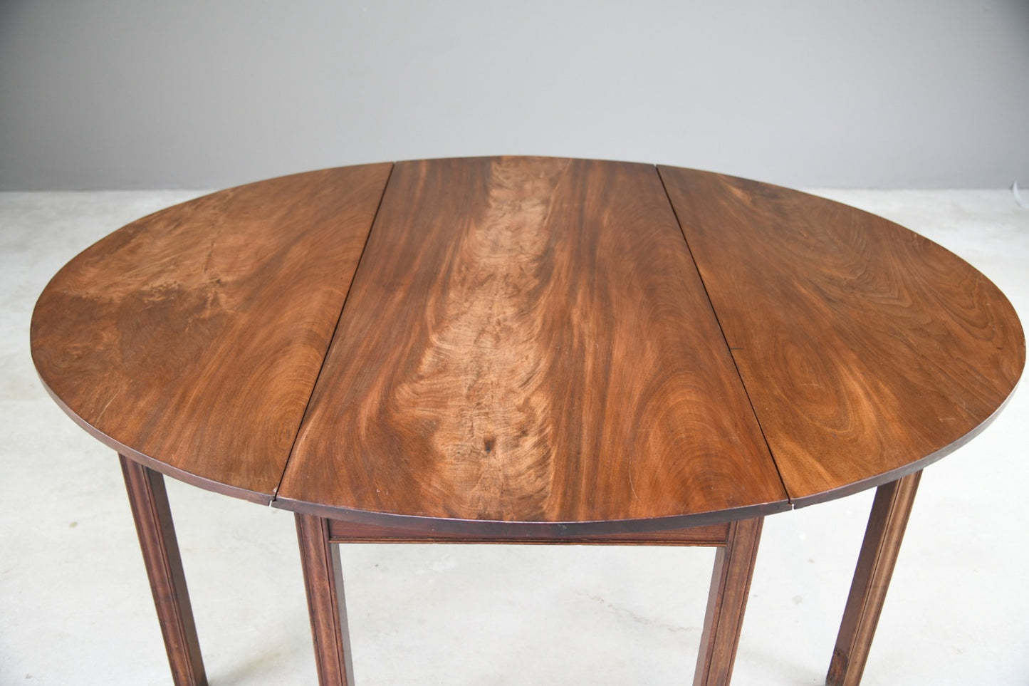 Solid Mahogany Drop Leaf Table