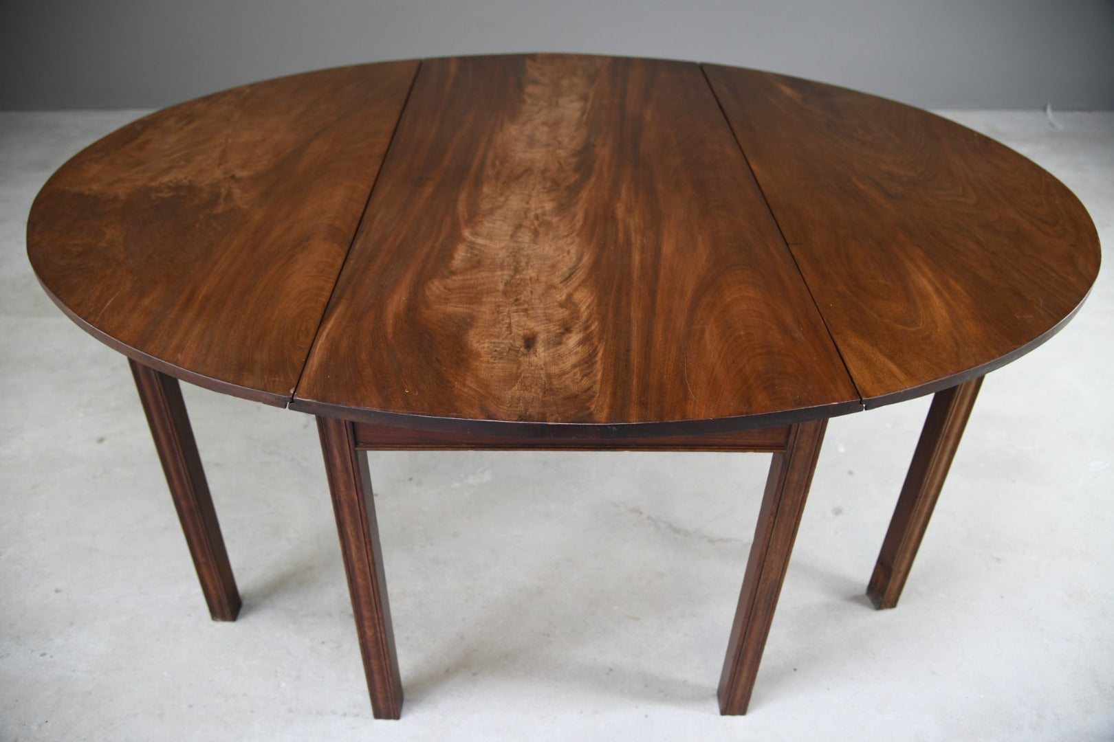 Solid Mahogany Drop Leaf Table