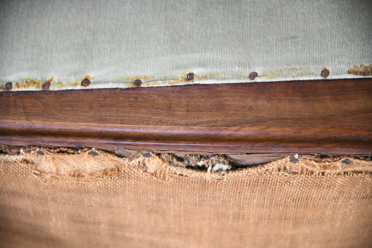 French Style Walnut Settee