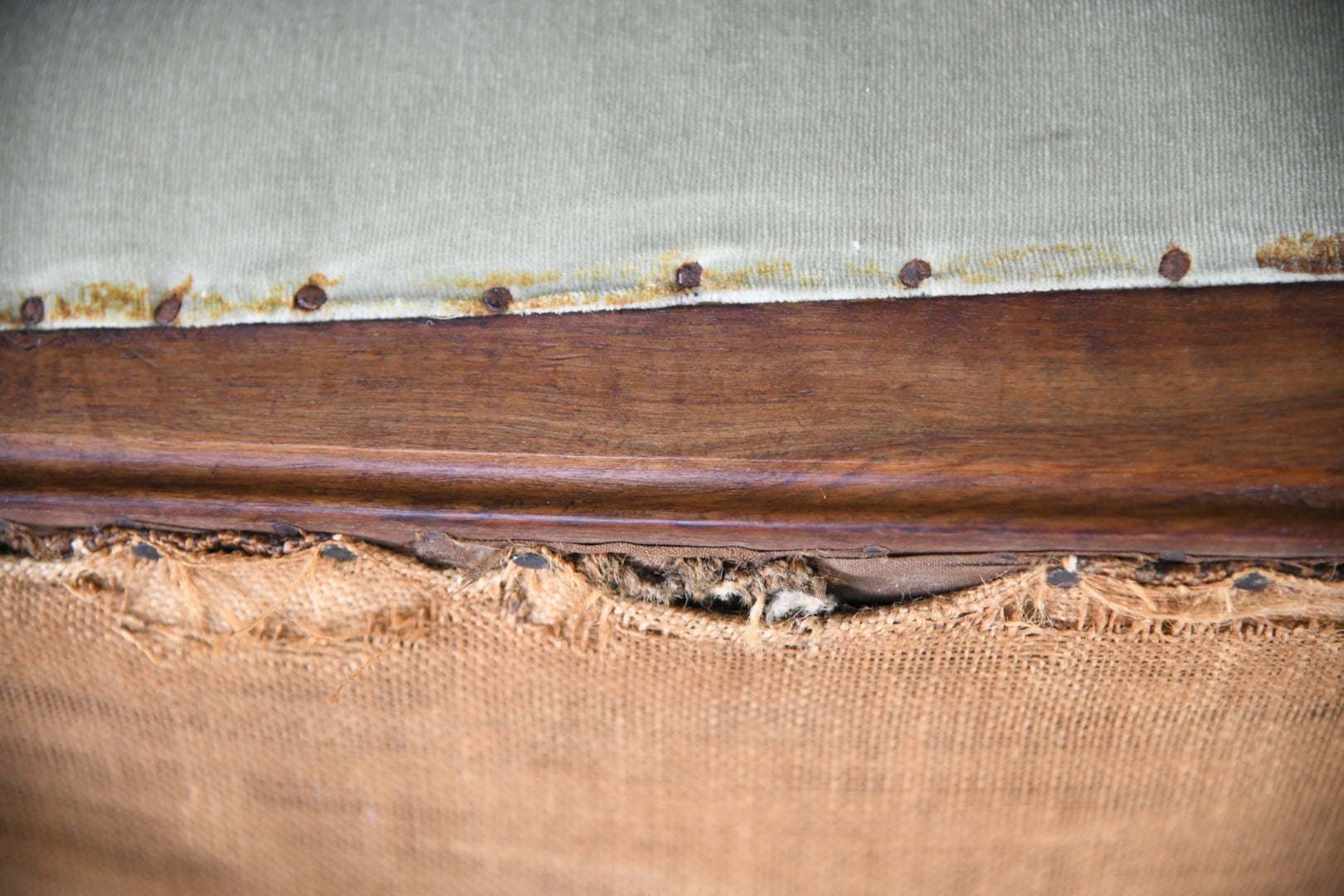 French Style Walnut Settee