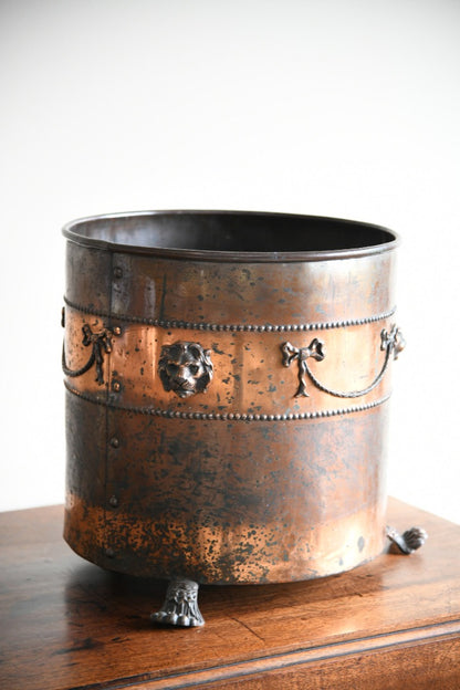 Copper Coal Bucket