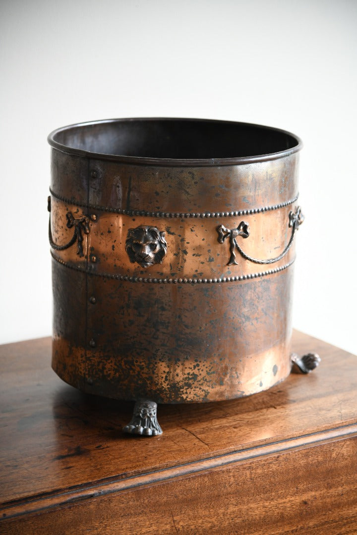 Copper Coal Bucket