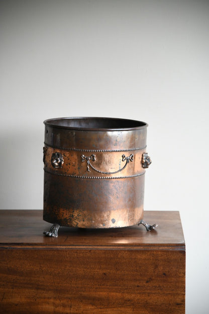 Copper Coal Bucket