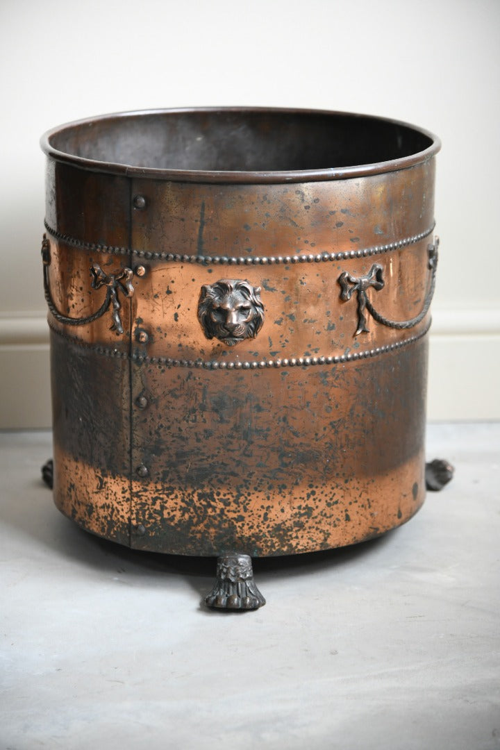 Copper Coal Bucket