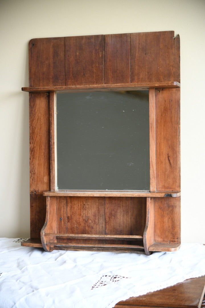 Rustic Pine Vanity Mirror