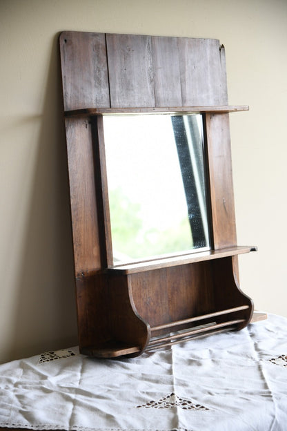 Rustic Pine Vanity Mirror