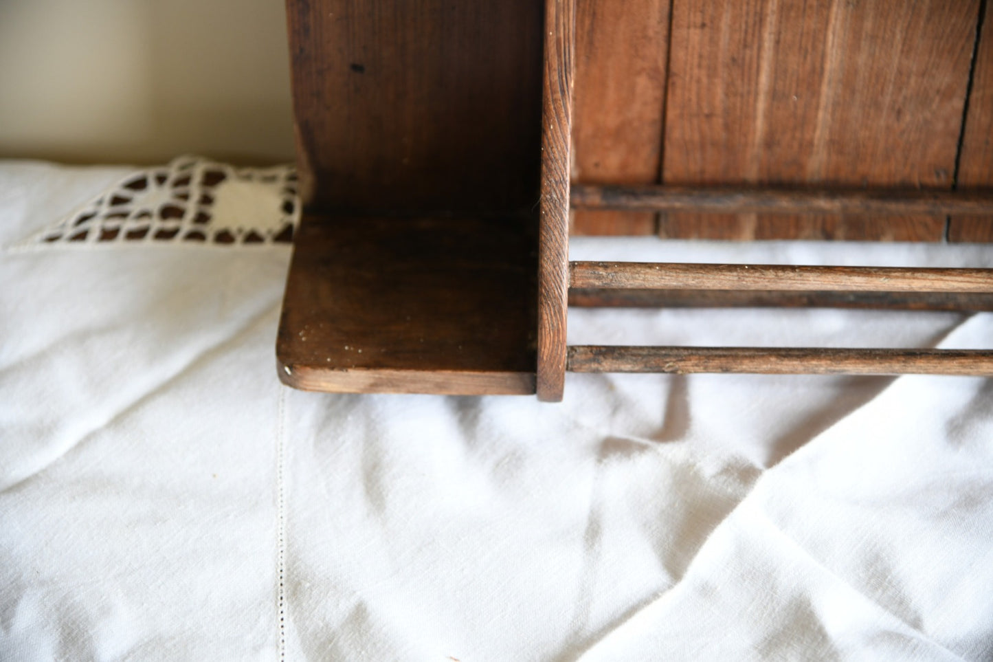 Single Rustic Pine Vanity Mirror