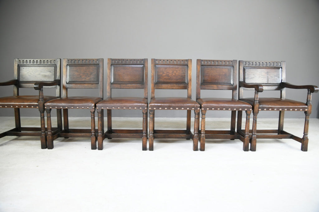 Set 6 Cromwellian Dining Chairs