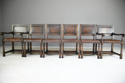 Set 6 Cromwellian Dining Chairs