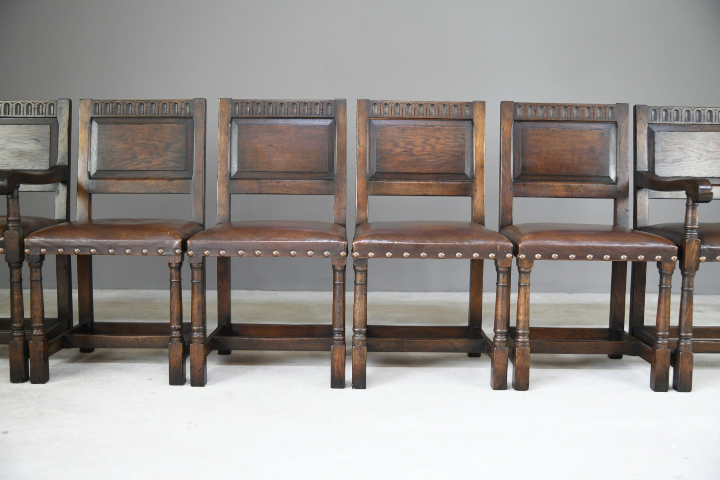 Set 6 Cromwellian Dining Chairs