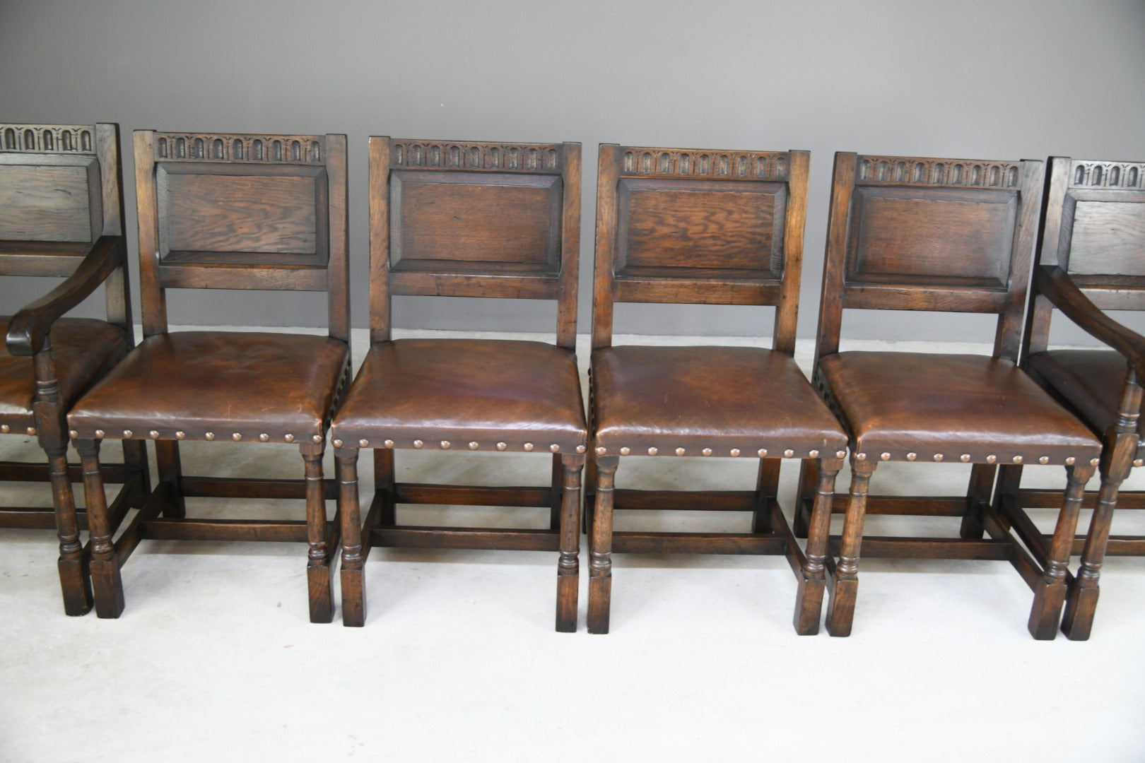 Set 6 Cromwellian Dining Chairs